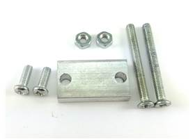 Plastic gearmotor bracket